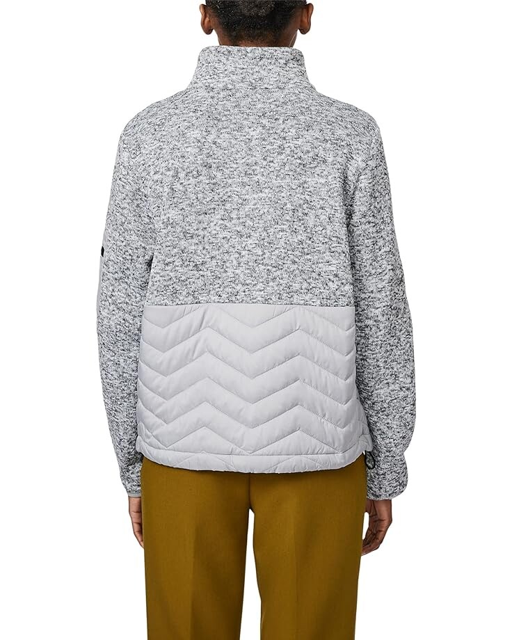 

Куртка Bernardo Fashions Ultra Soft Sweater Knit Combo Jacket, цвет Light Grey/Pearl Grey