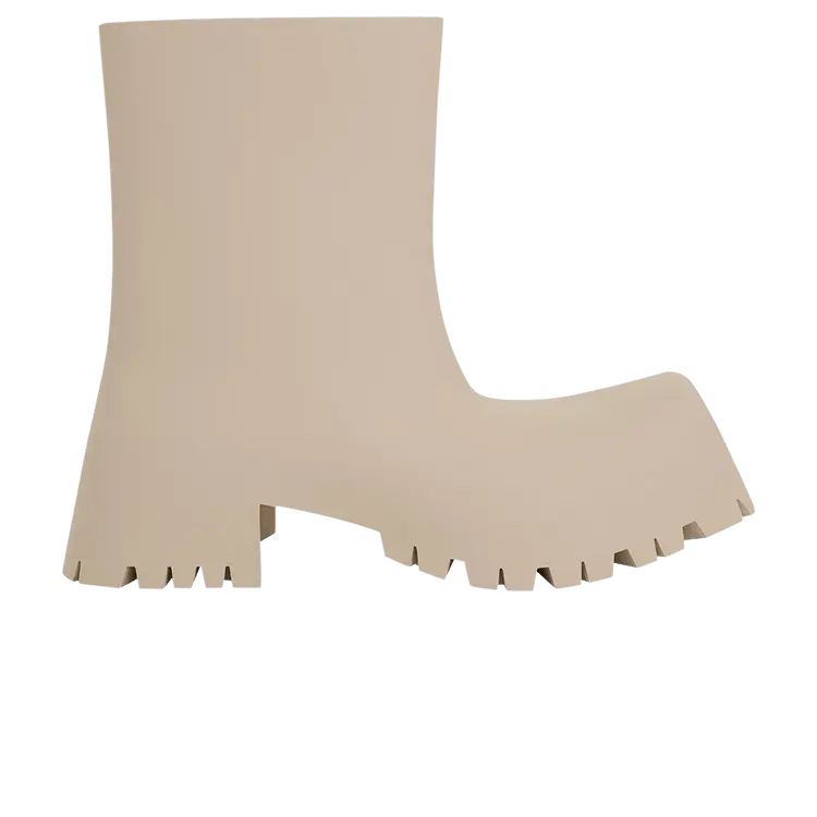 

Ботинки Balenciaga Trooper Rubber Boot Beige, кремовый