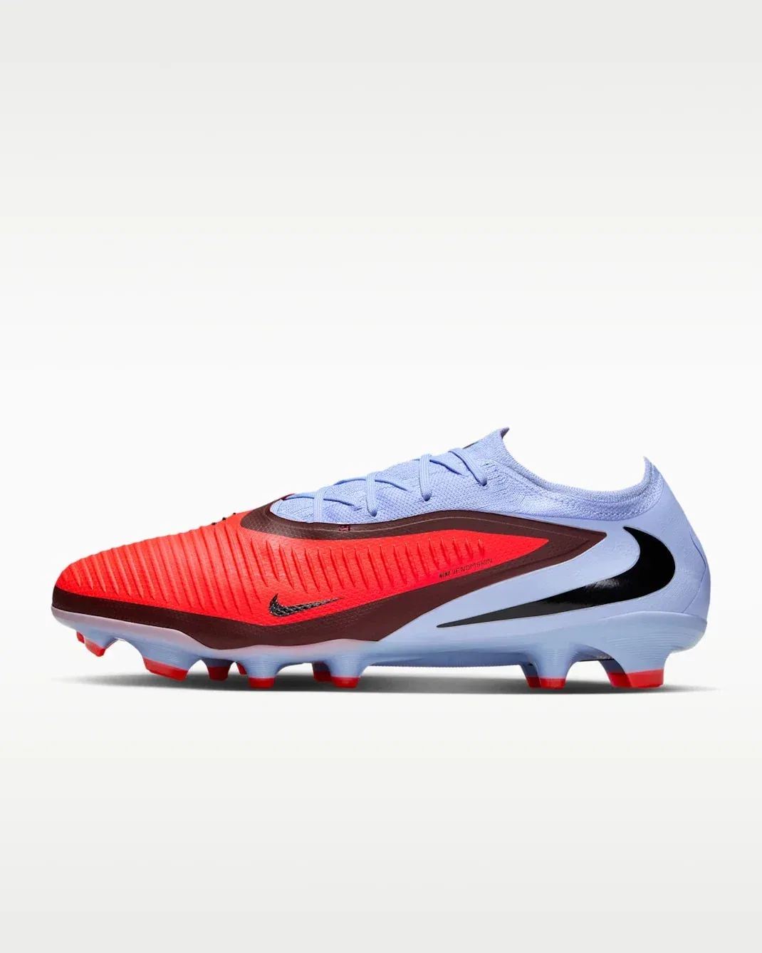 Мужские футбольные бутсы Nike Phantom 6 Low Pro HJ4122-400 фиолетового цвета для твердого грунта TF9915 — фото 2