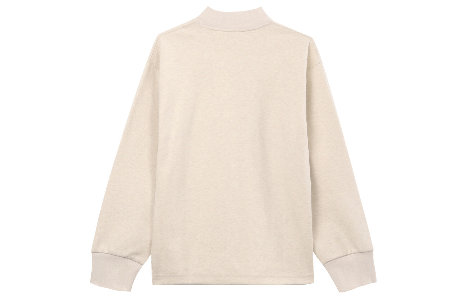 Футболка серии U FW23 унисекс светло-бежевого цвета Uniqlo, светло-бежевый — фото 2