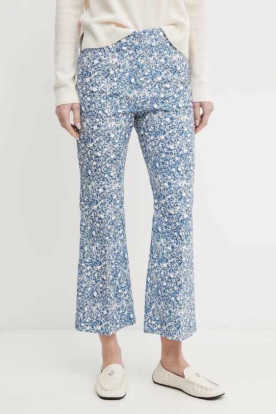 

Брюки Weekend Max Mara, фиолетовый