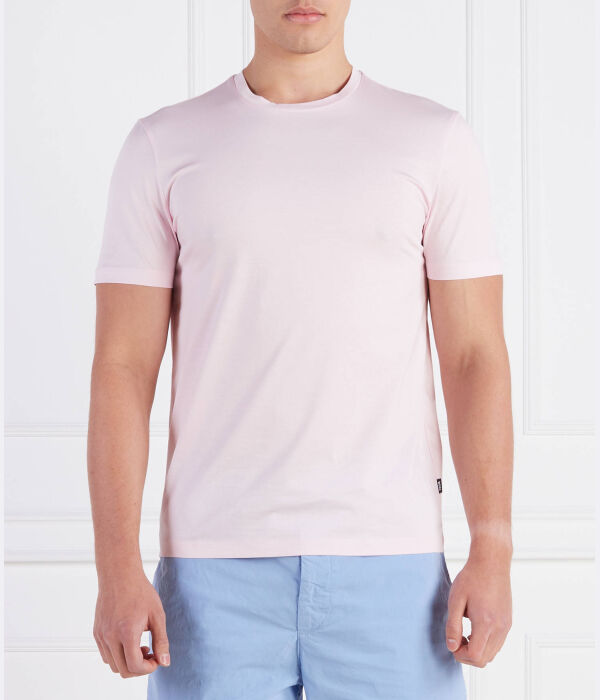 

Футболка теслер Slim fit Boss, розовый