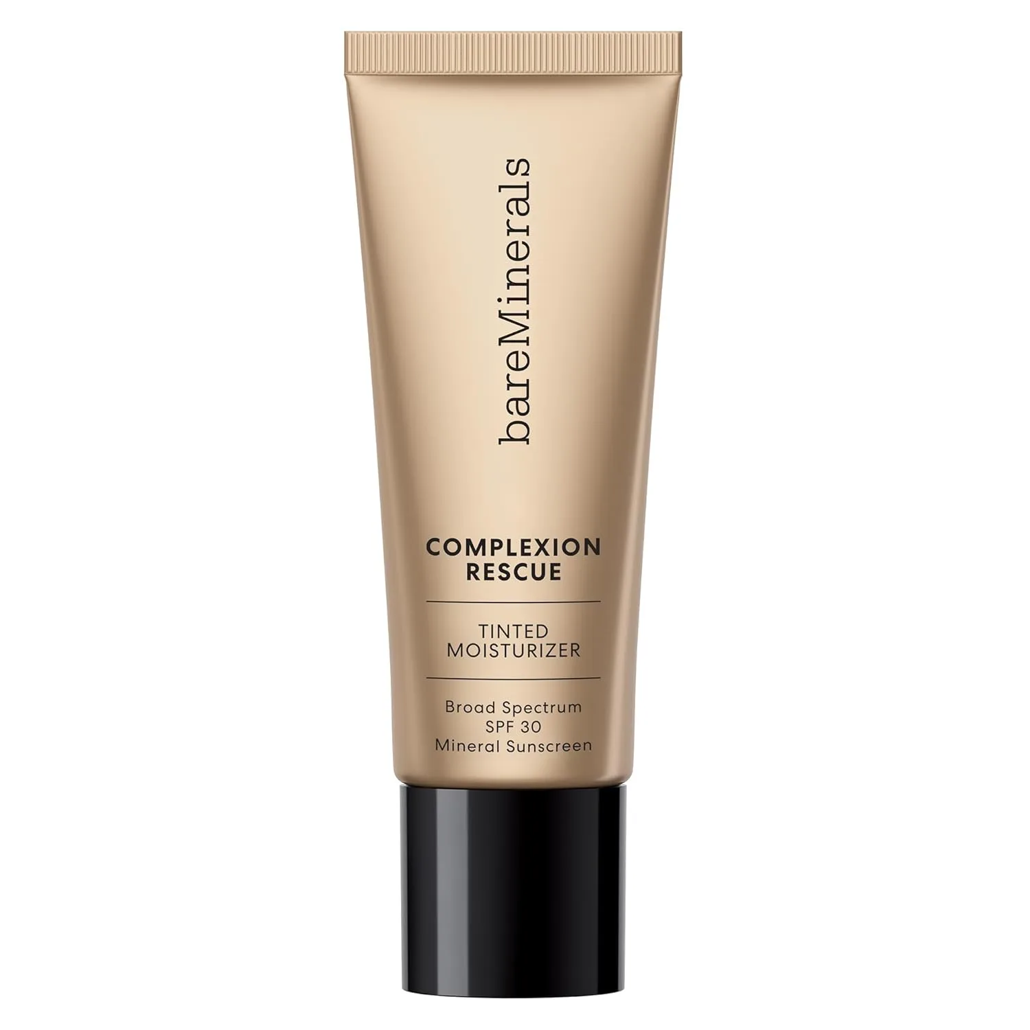bareMinerals Complexion Rescue тонирующий увлажняющий крем с SPF 30, увлажняющий тонированный минеральный солнцезащитный крем с гиалуроновой кислотой, легкое покрытие Полноразмерный, AI Suede 04