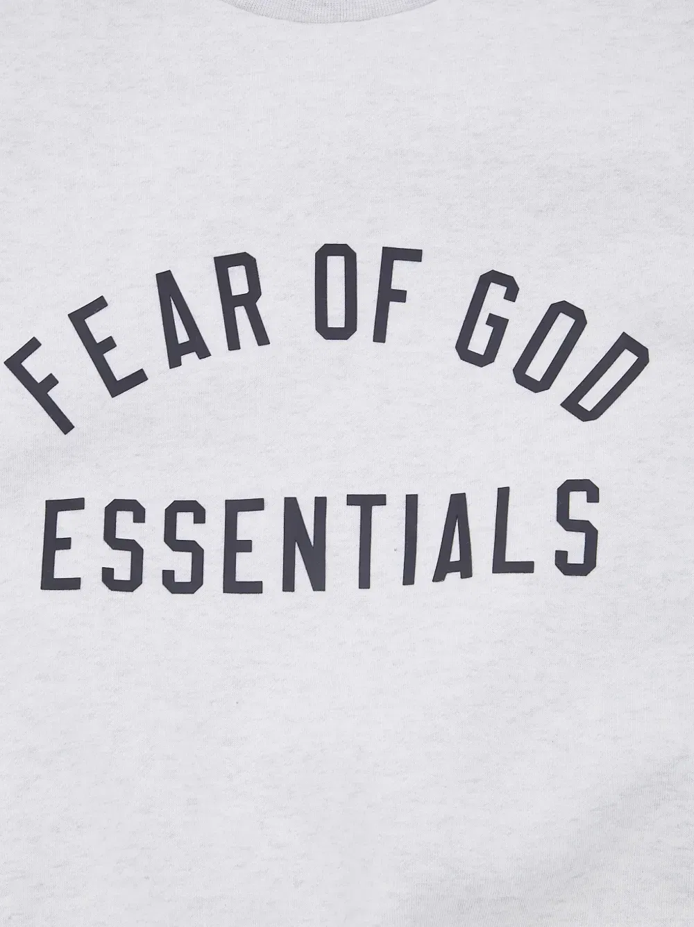 Свитер с логотипом Fear Of God Essentials Kids, серый — фото 3