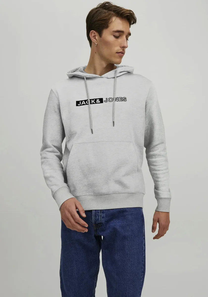 

Толстовка Jack & Jones с капюшоном "JJNEO SWEAT HOOD OTTO", белый