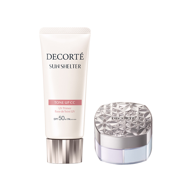 

DECORTE Daike silky powder multi brightening лосьон улучшенный набор макияжа для коррекции тона кожи