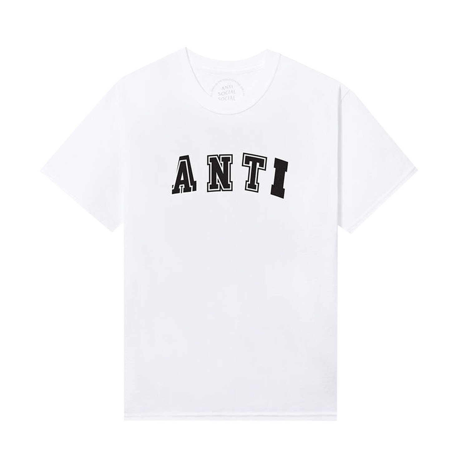 

Двухцветная футболка Anti Social Social Club, Белая