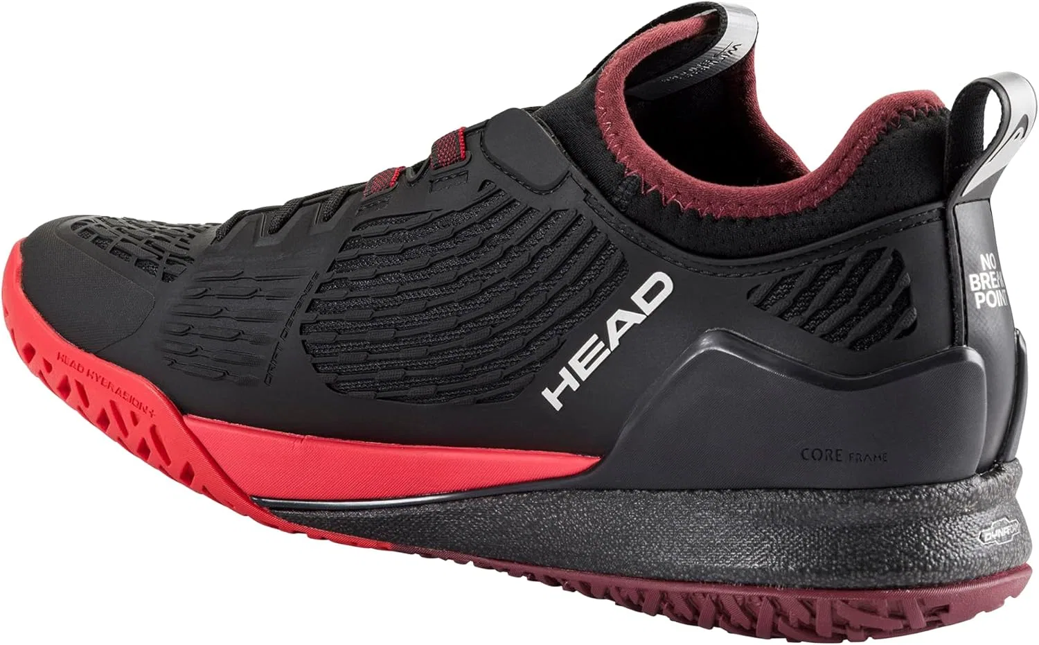 Кроссовки для тенниса HEAD Endure Pro, Black/Red — фото 3