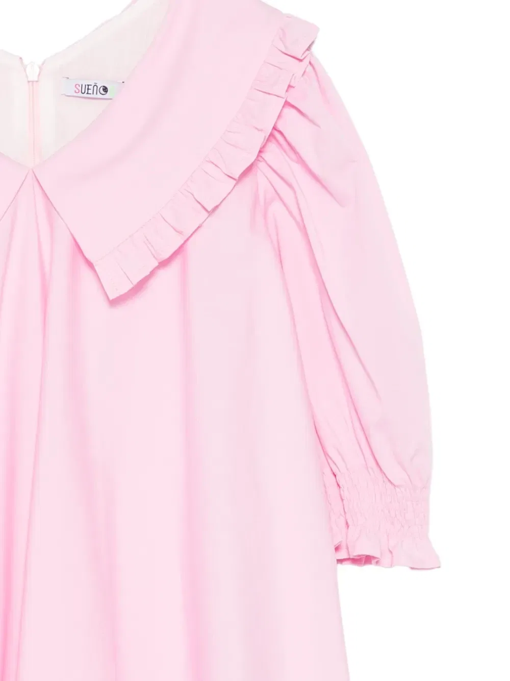 Платье с оборками Suenos Kidswear, розовый — фото 3