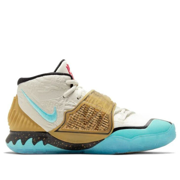 Кроссовки concepts x kyrie 6 'golden mummy' Nike, мультиколор — фото 2