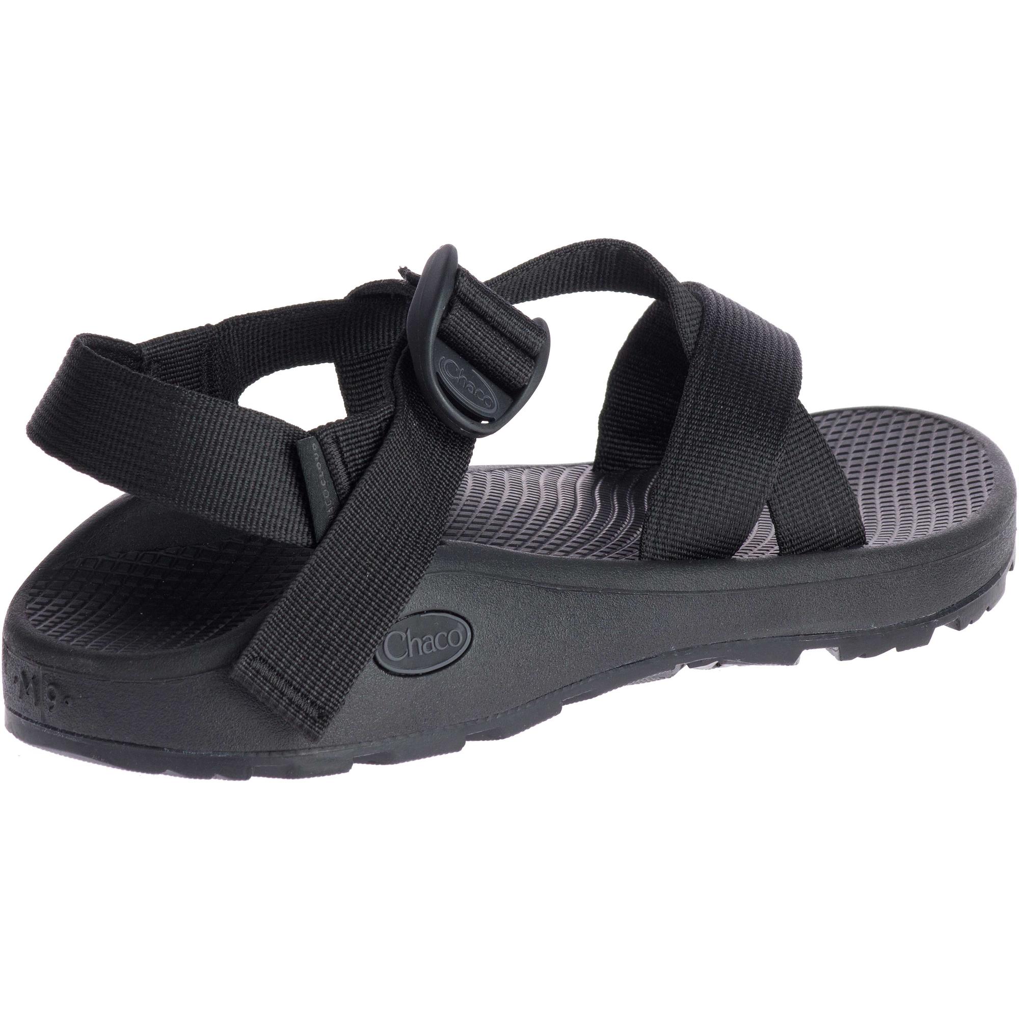 Мужские сандалии Z/Cloud с регулируемым ремешком и мягкой подкладкой Chaco, Solid Black — фото 4
