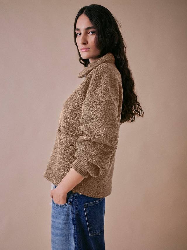 

Куртка Zip Through Borg Cape Cove, Camel