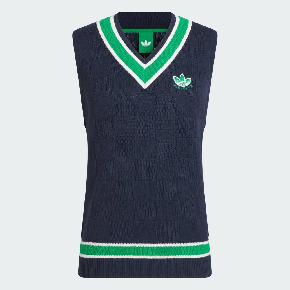 Вязаный жилет Originals Adidas, blue — фото 4