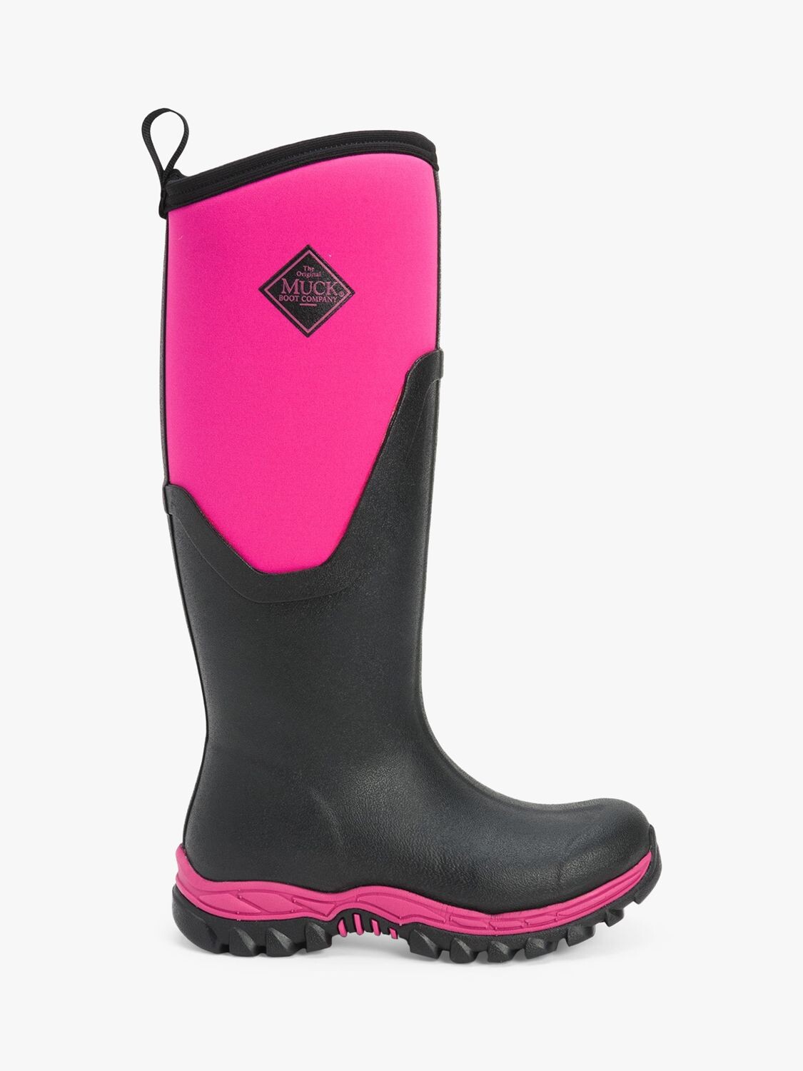 

Высокие резиновые сапоги Muck Arctic Sport II, черный/розовый