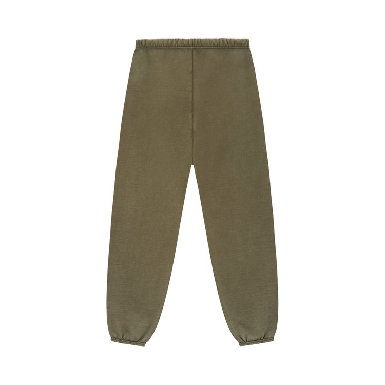 Спортивные брюки Fear of God Essentials Heavy Fleece Sweatpant 'Military', зеленый — фото 2