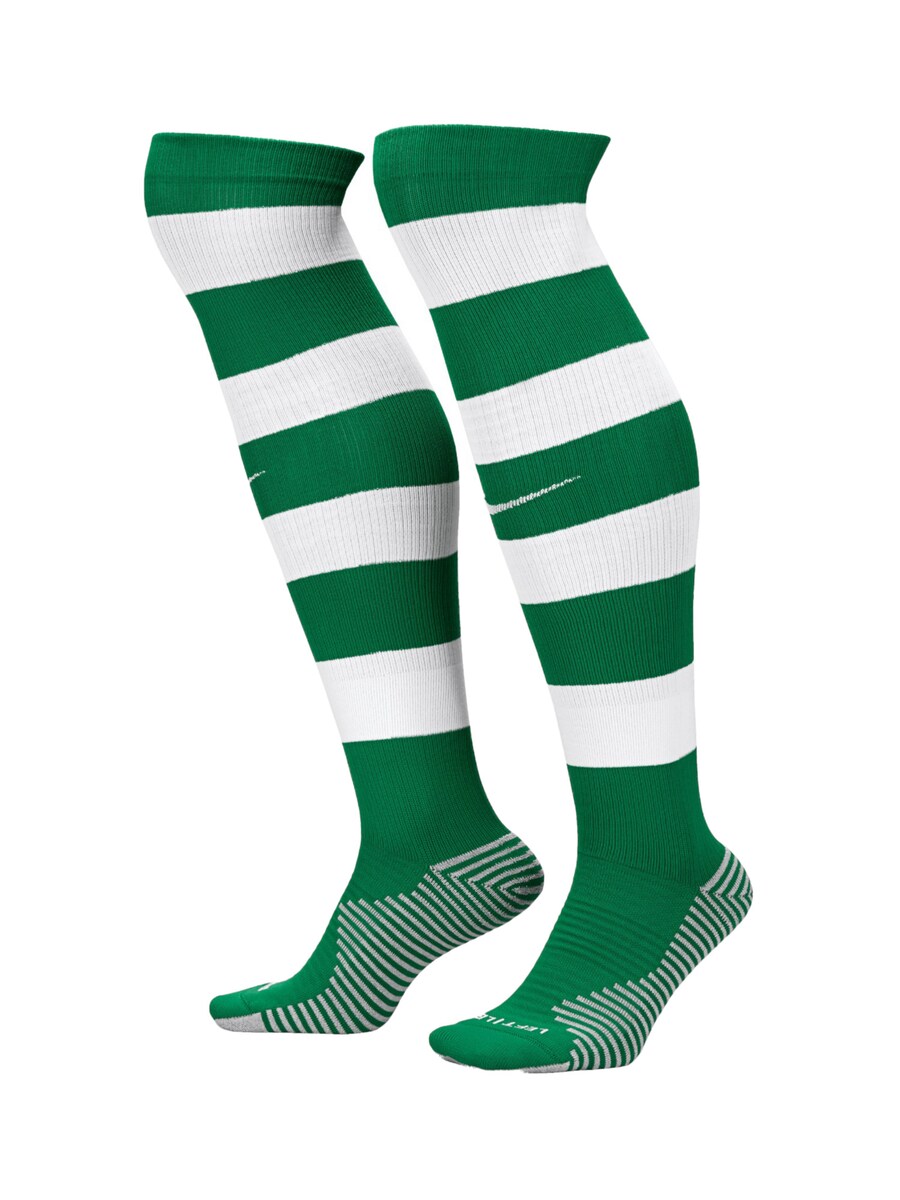 

Футбольные носки NIKE, цвет Green/White