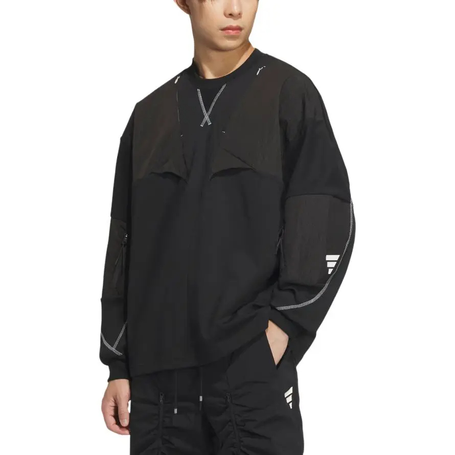 Adidas Футболка FUSTL Unisex Black — фото 3