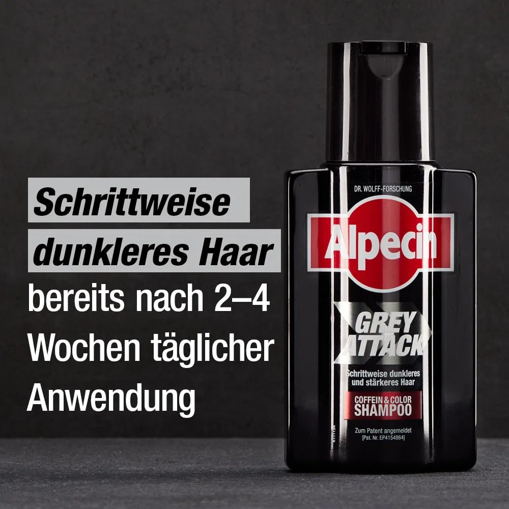 Шампунь для волос «Grey Attack Caffeine & Colour» от Alpecin — фото 3
