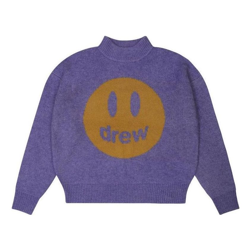 

Свитер Drew House Mascot Funnel Neck Sweater 'Heather Amethyst', фиолетовый