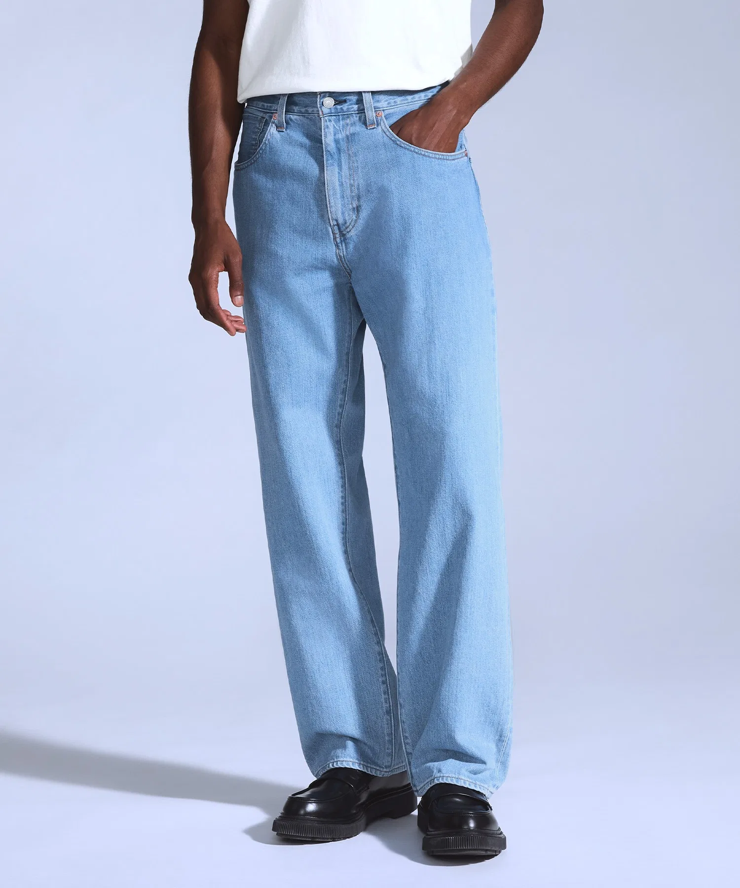 Джинсы Levi's BLUETAB™ MARKER свободного кроя, светло-индиговый