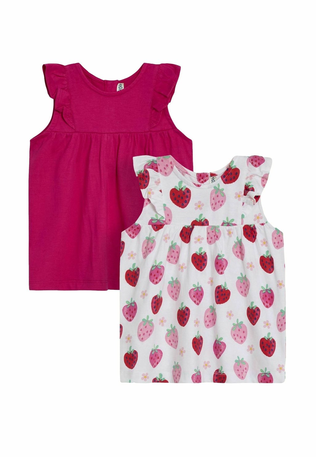 

Футболка с принтом REGULAR FIT - 2-PACK JoJo Maman Bébé, фуксия