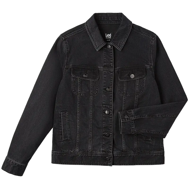 

Lee Джинсовая куртка женская черная, Black