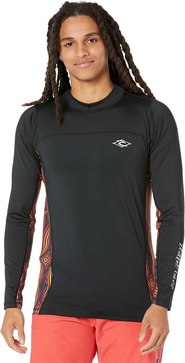 

Плавки Rip Curl Drive L/S Relaxed Fit UV Tee, цвет Black/Red