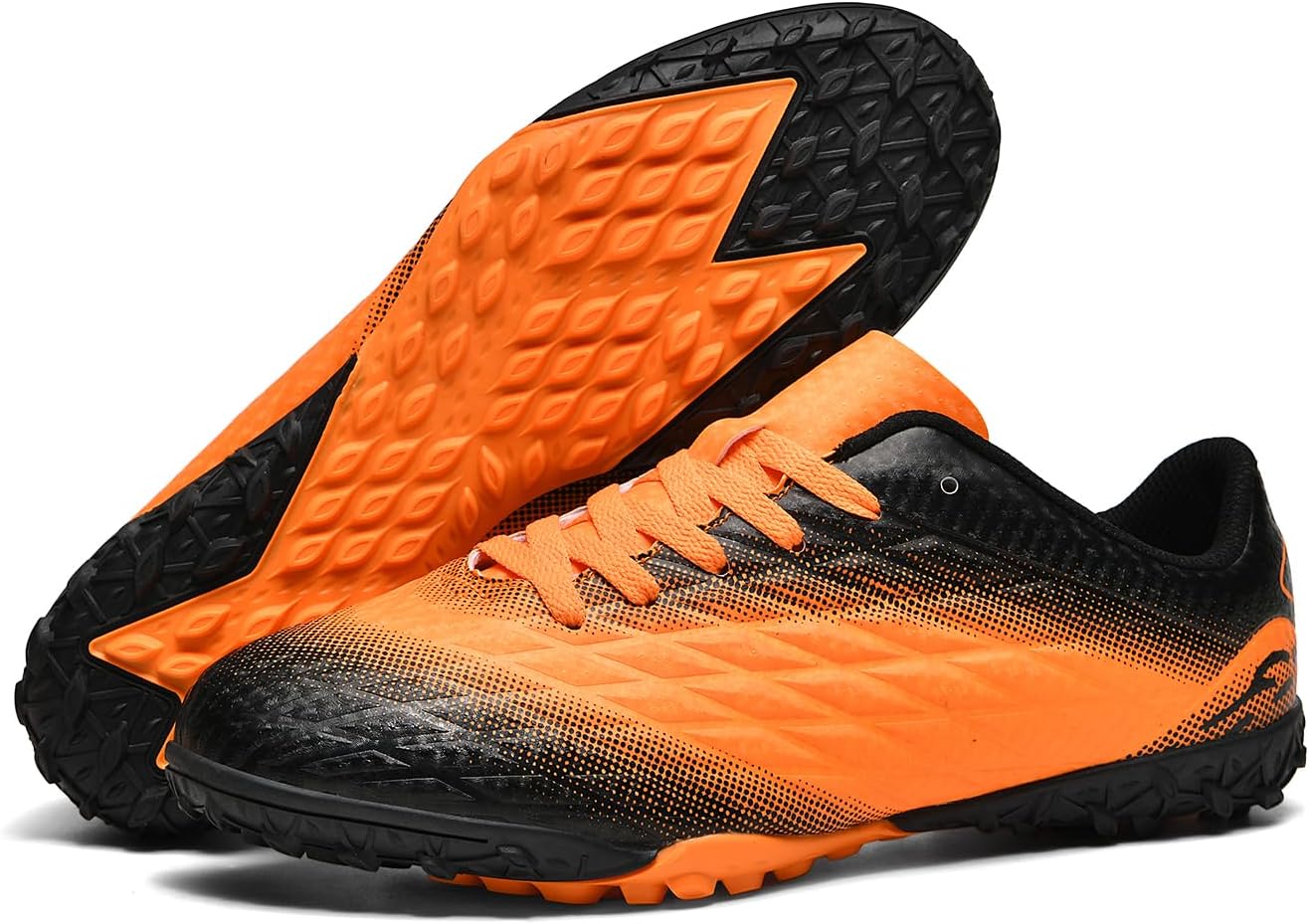 

Мужские бутсы для игры в помещении, детские бутсы для футзала, бутсы для тренировок на искусственном газоне Deorumn, оранжевый