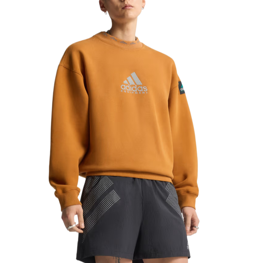 Оригинальный экипировочный худи с рефлективной вышивкой Adidas, Craft Ochre — фото 2