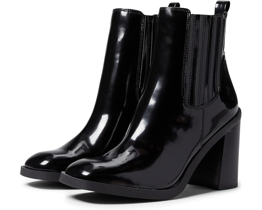 Стив Мэдден Мортон Ботильоны женские черные на квадратном каблуке Steve Madden