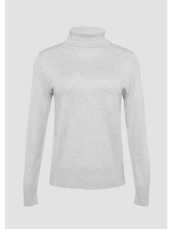 

Вязаный свитер цвета 9400_серый меланж s.Oliver