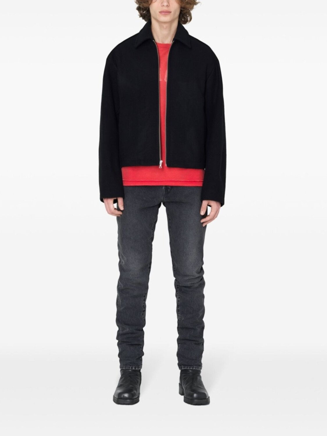 

John Elliott джинсы The Cast 2 Rigid узкого кроя, серый