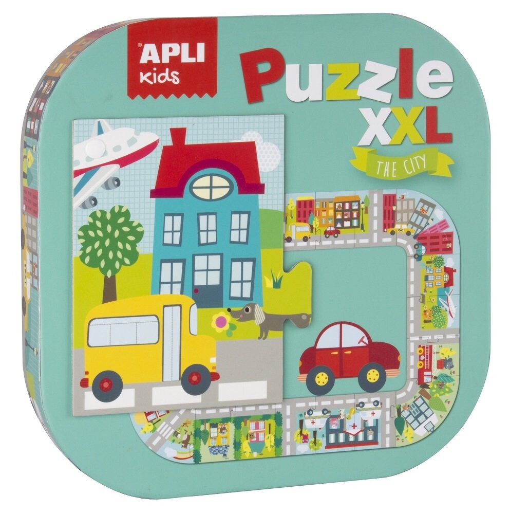 

Пазл Apli Kids, Город, XXL, 20 шт.