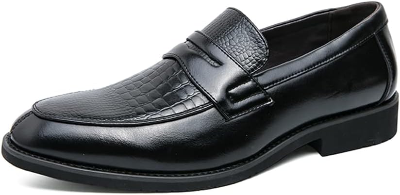 

Мужские двухцветные лоферы HuitJours, черный