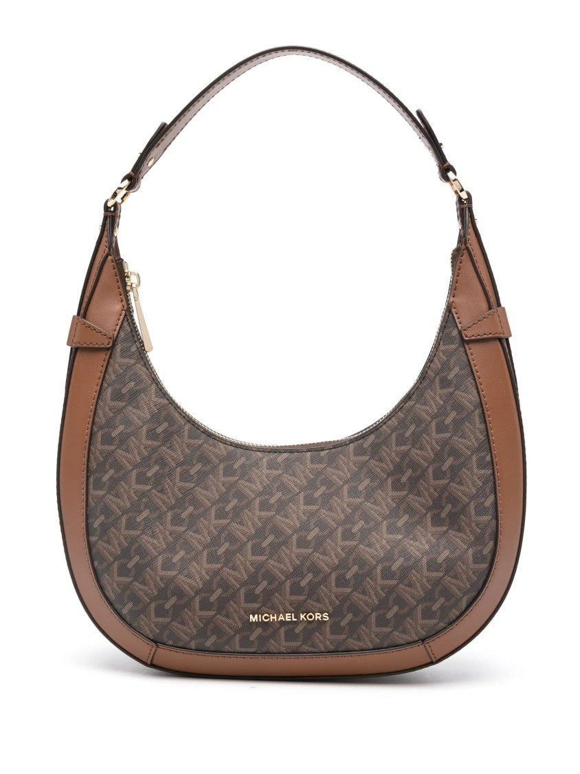 

Маленькая сумка-полумесяц Tz через плечо Michael Kors, коричневый