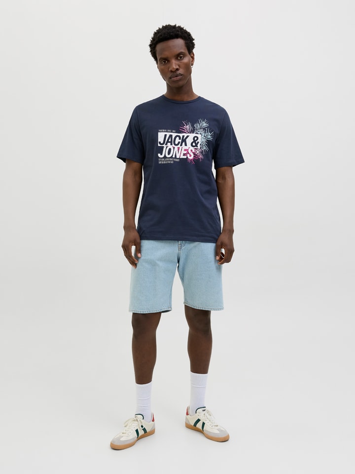 

Футболка Jack & Jones, темно-синий