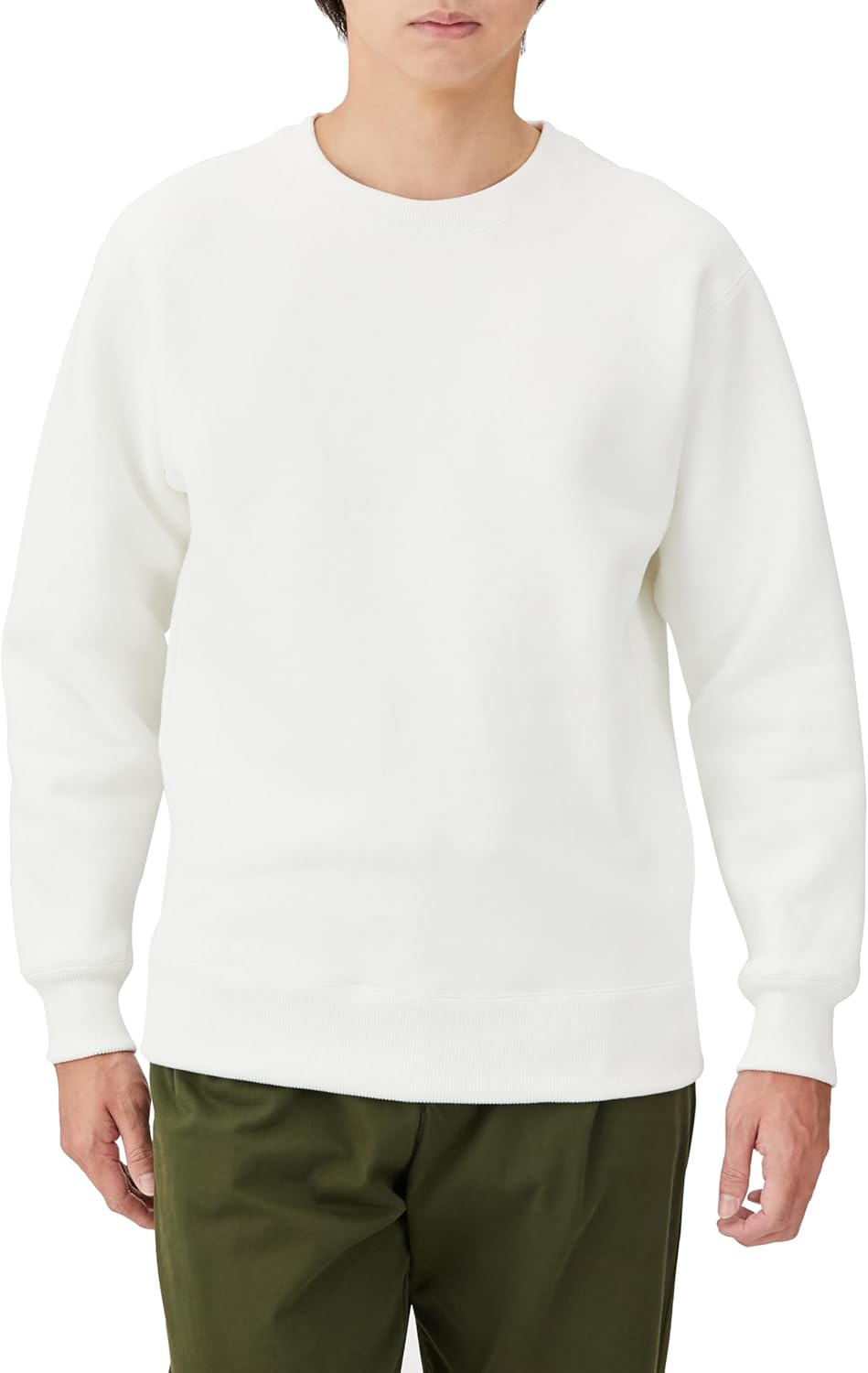 

Унисекс толстовка, теплая толстовка с длинным рукавом и круглым вырезом Neutralworks., белый