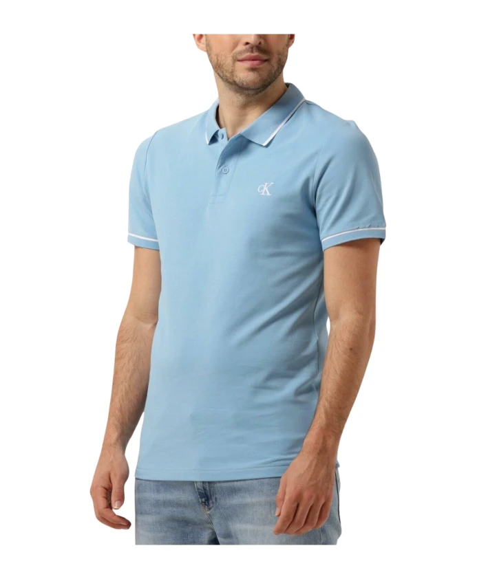 

Мужские футболки-поло Tipping Slim Polo Calvin Klein, синий