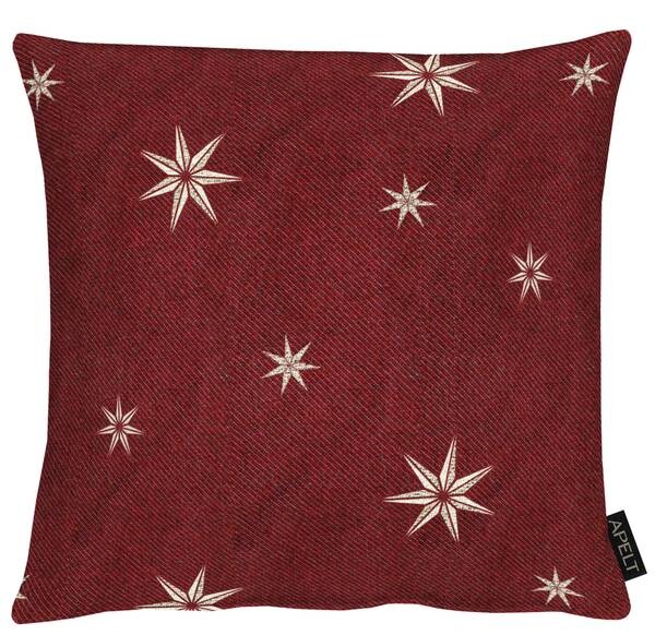 

Декоративная подушка Apelt X-Mas Glam Typ B, 39x10x39 см цвет rot/gold