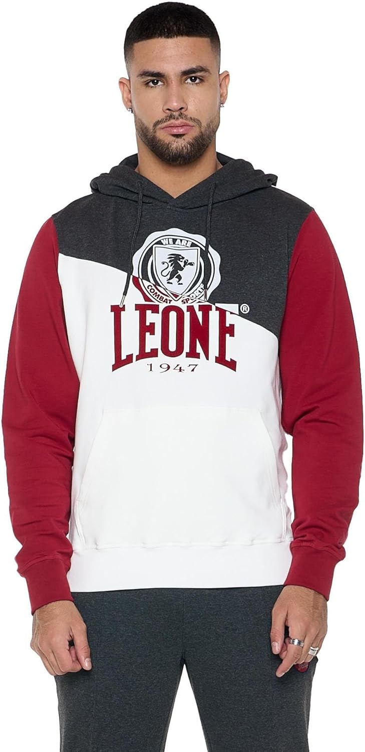 

Мужская толстовка Leone 1947 Apparel Variety, угольно-серый меланж