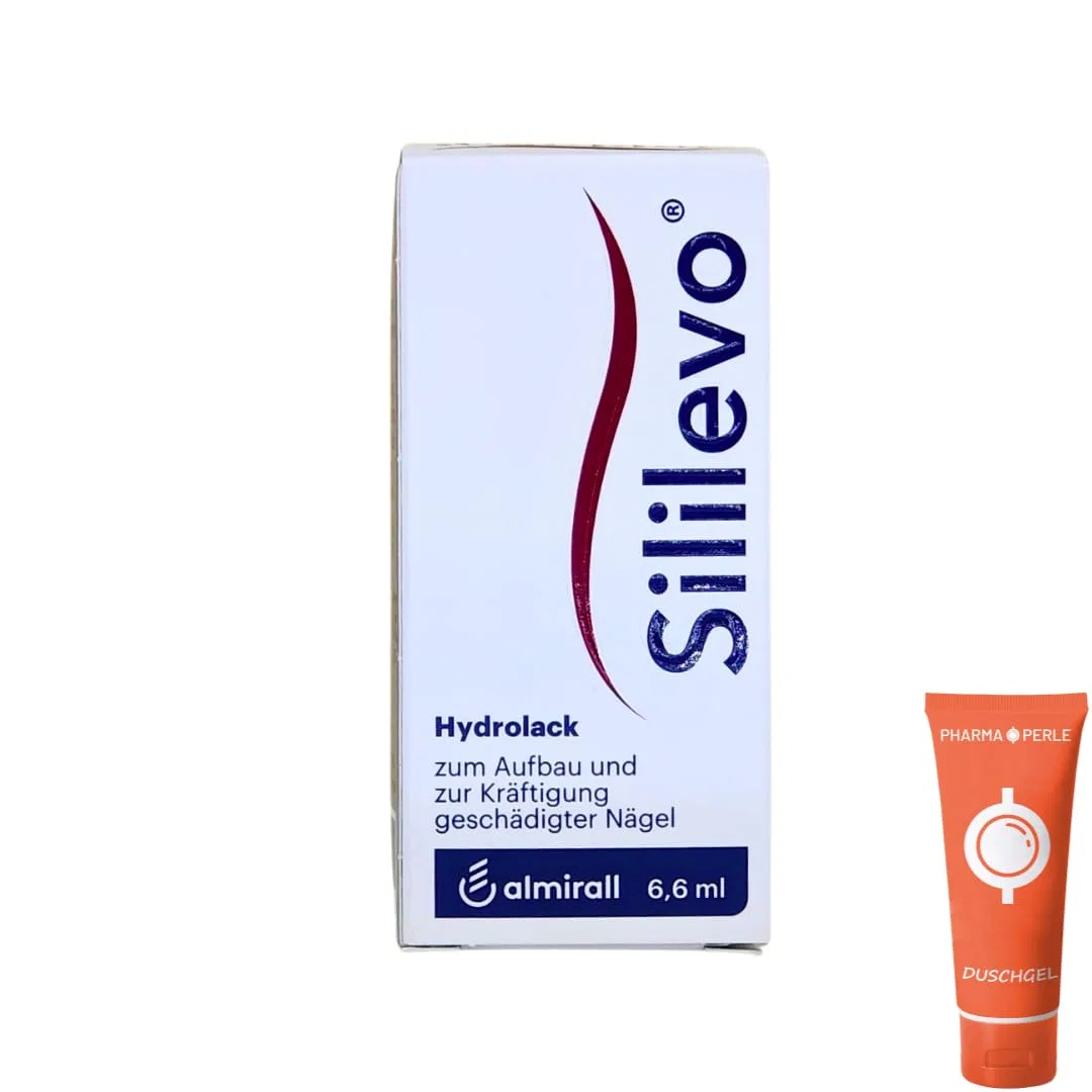 Гидролак для ногтей Sililevo Hydro Varnish Pharma Perle, 1 X 6.6 Ml — фото 2