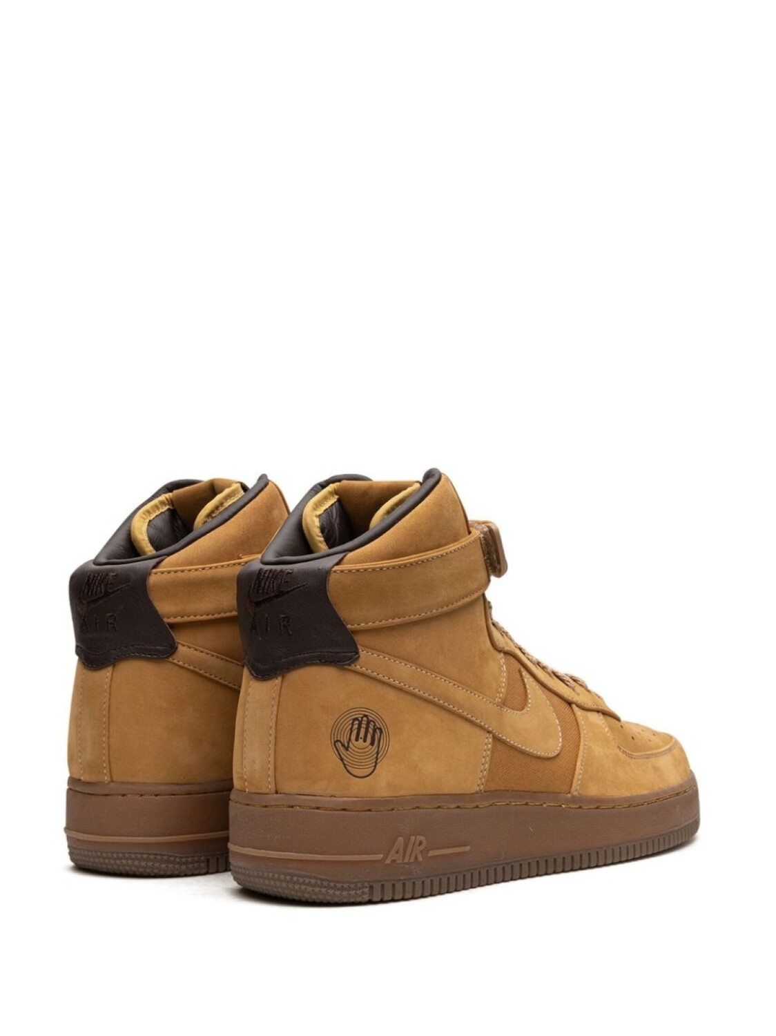 Nike кроссовки Air Force 1 Hi Premium из коллаборации с Bobbito Garcia, нейтральный цвет — фото 3