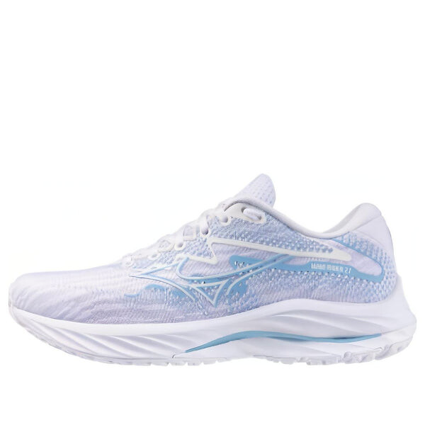 Кроссовки wave rider 27 'white light blue' Mizuno, белый