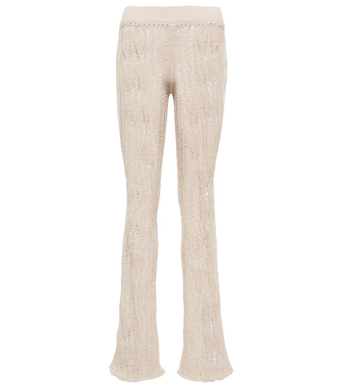 

Вязаные леггинсы Acne Studios, Ivory White