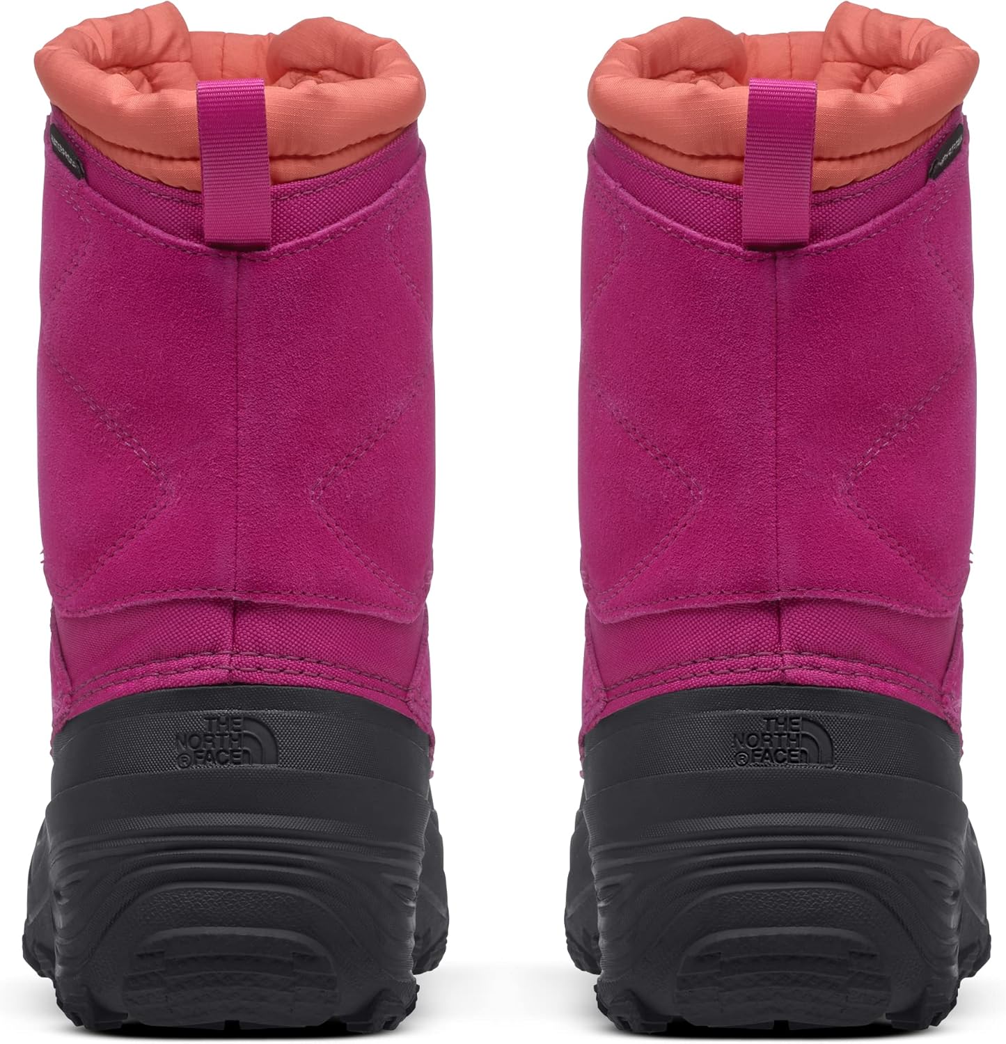 Водонепроницаемые ботинки The North Face Teen Alpenglow V, розовый — фото 2