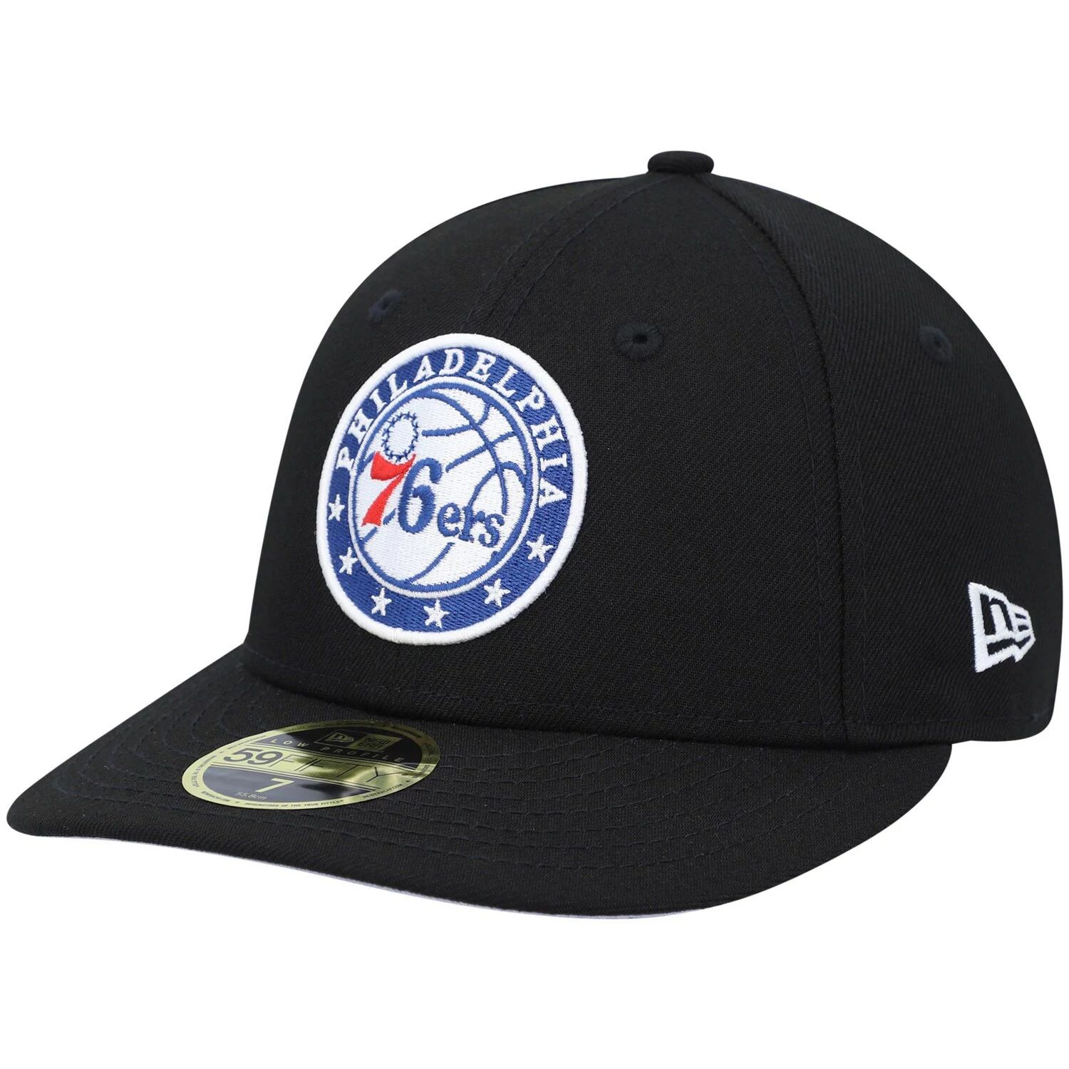 

Мужская низкопрофильная облегающая шляпа New Era Philadelphia 76ers Team 59FIFTY