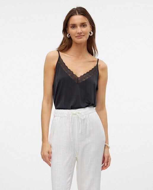 

Женский топ в нижнем белье без бретелек Vero Moda, черный