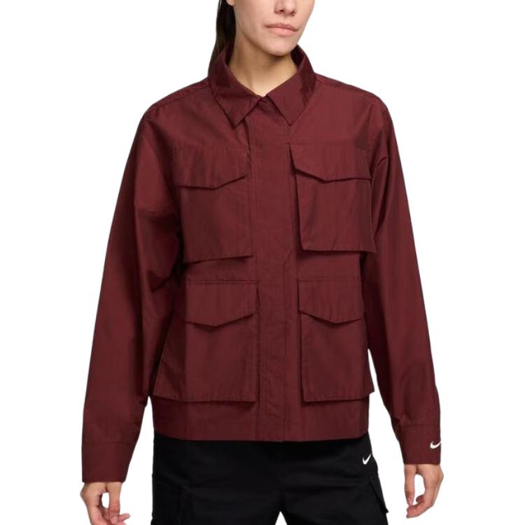 

Nike Куртка женская красная, Red