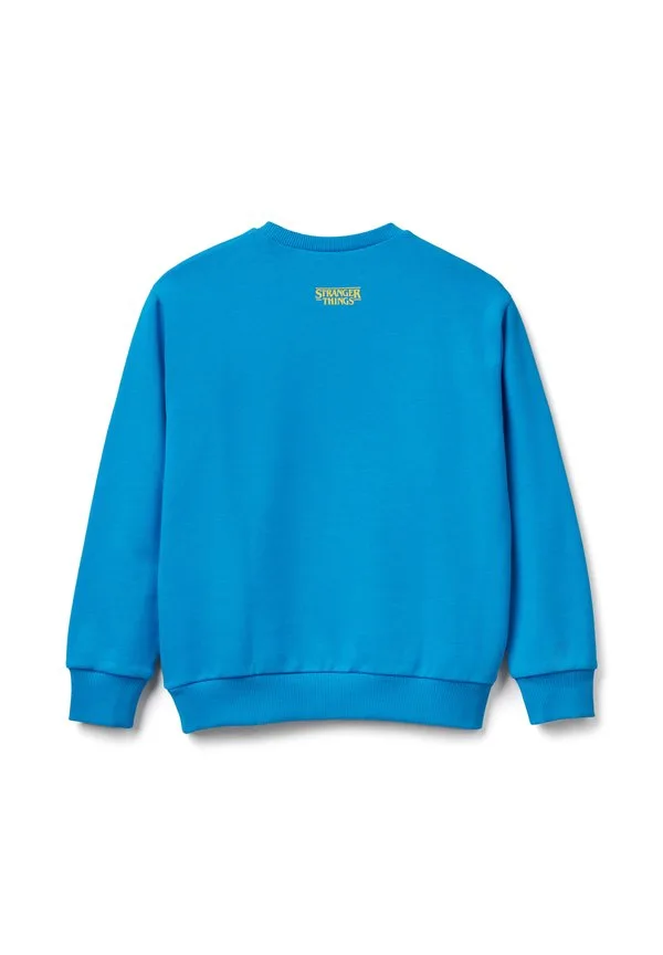 Толстовка с принтом из сериала «очень странные дела» United Colors Of Benetton, Blue — фото 2
