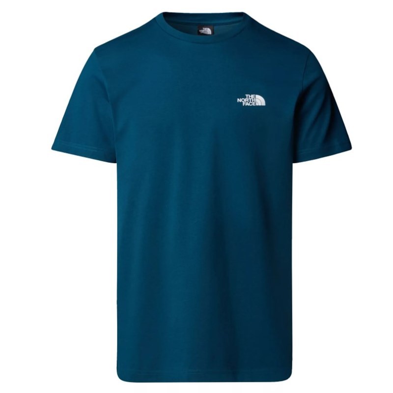 

Мужская футболка ms/s Simple Dome Tee The North Face, зеленый